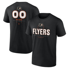 Philadelphia Flyers Personalized Name & Number Midfielder T-Shirt - Black - NHL 202441372
