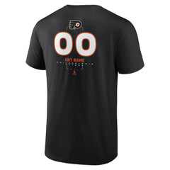 Philadelphia Flyers Personalized Name & Number Midfielder T-Shirt - Black - NHL 202441372