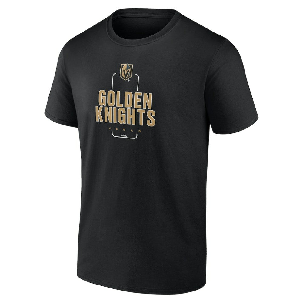 Vegas Golden Knights Personalized Name & Number Midfielder T-Shirt - Black - NHL 202441387