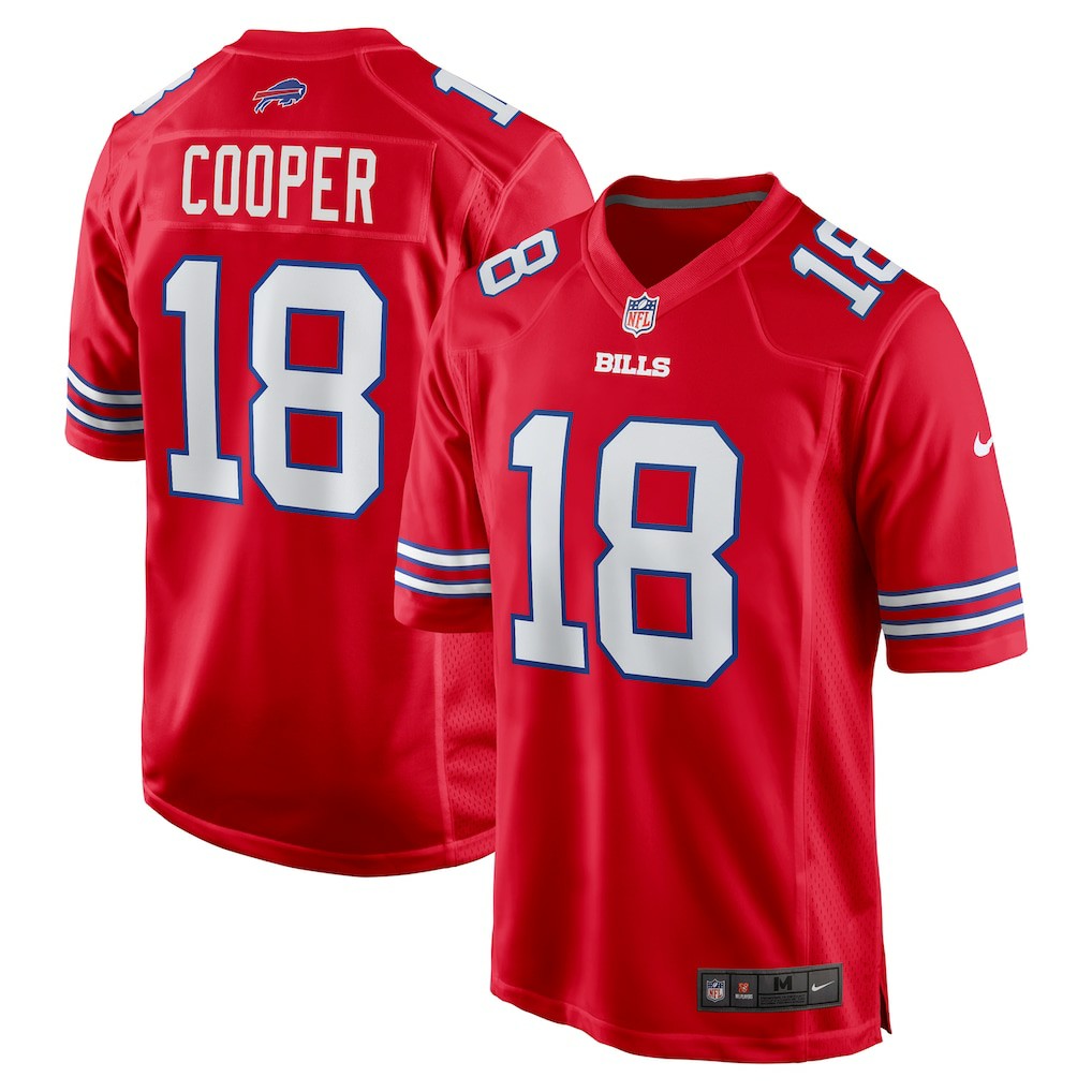 Nike Amari Cooper Buffalo Bills Alternate Game Jersey Red