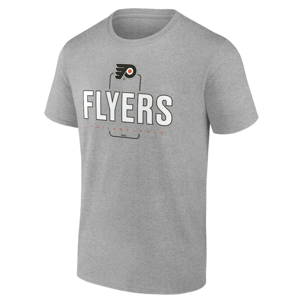 Philadelphia Flyers Personalized Name & Number Midfielder T-Shirt - Gray - NHL 202447075