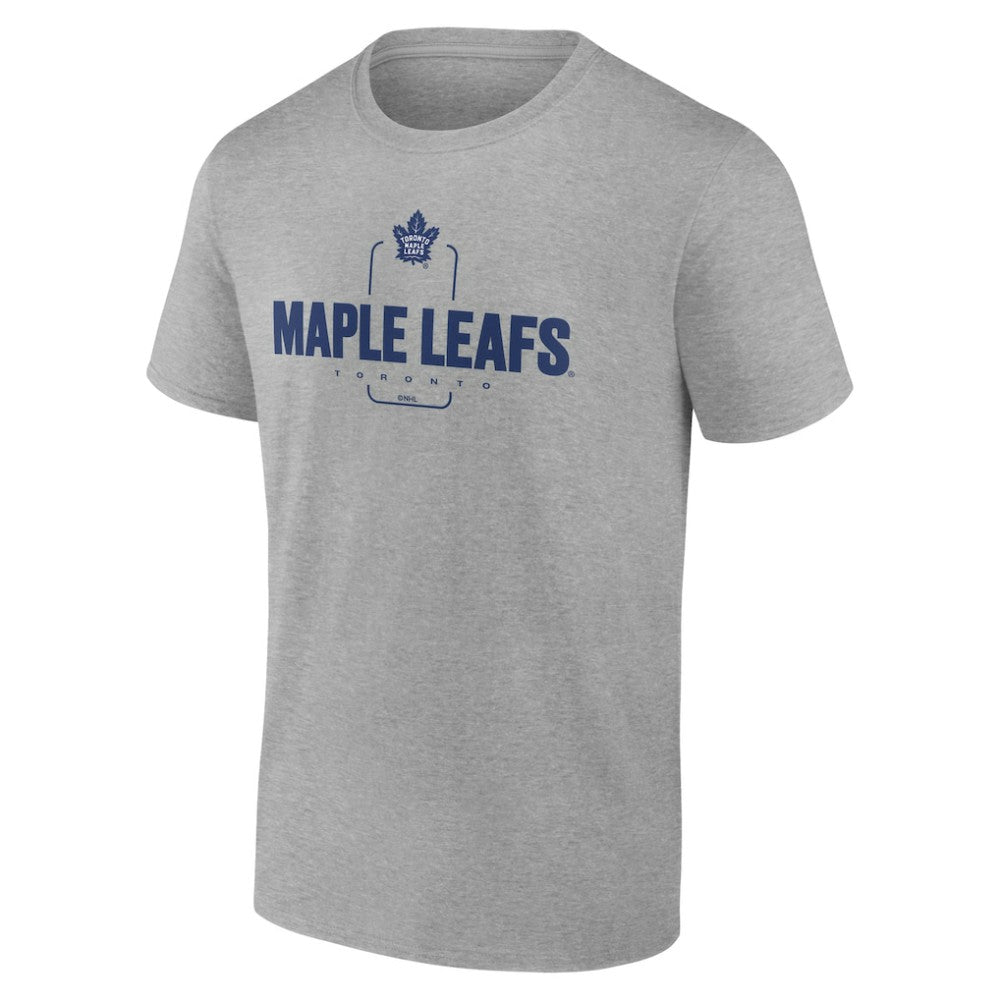 Toronto Maple Leafs Personalized Name & Number Midfielder T-Shirt - Gray - NHL 202447090