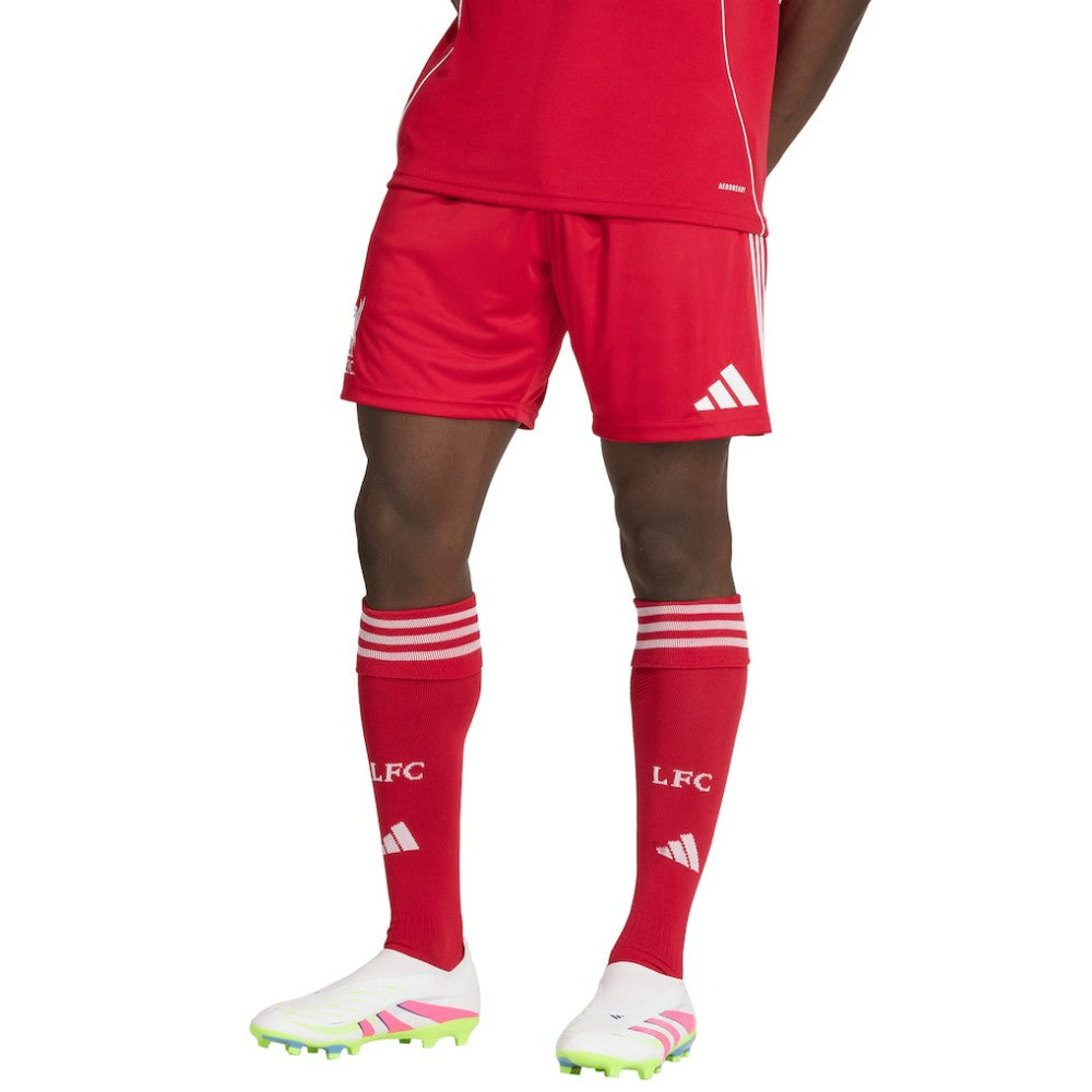 Liverpool 2025/26 Home AEROREADY Replica Shorts Red - Adidas Discount