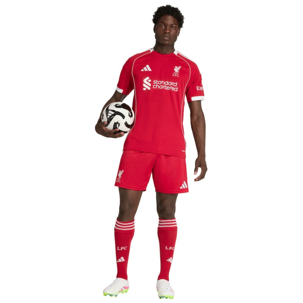 Liverpool 2025/26 Home AEROREADY Replica Shorts Red - Adidas Discount