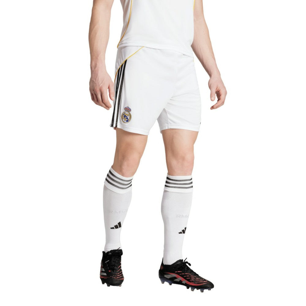 Real Madrid 2025/26 Home AEROREADY Replica Shorts White - Adidas for sale