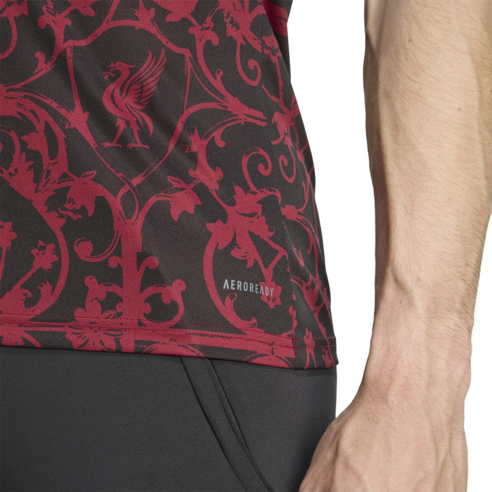 Liverpool 2025/26 AEROREADY Pre-Match Top Black - Adidas cheap
