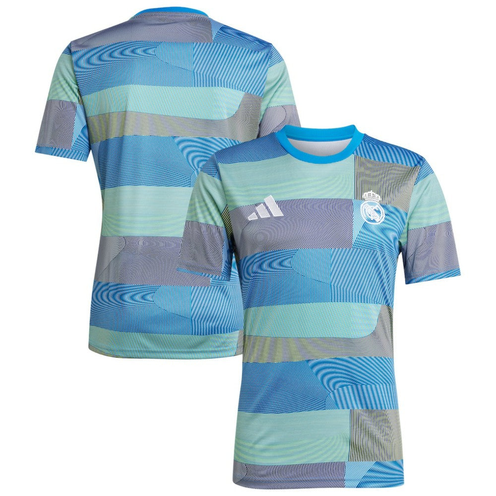 Real Madrid 2025/26 AEROREADY Pre-Match Top Blue - Adidas