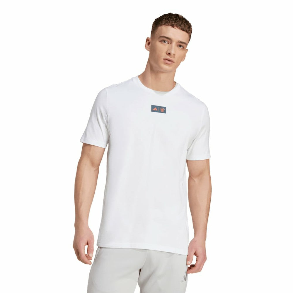 Bayern Munich Jersey Hook T-Shirt White - Adidas Discount