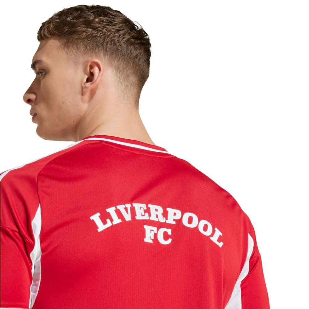 Liverpool Full-Button Baseball Jersey Red - Adidas Discount