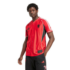 Manchester United US Pack Full-Button Baseball Jersey Red - Adidas for sale