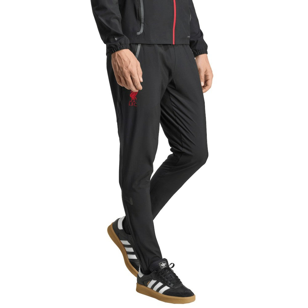 Liverpool 2025/26 Tiro Vis Tech Travel Pants Black - Adidas Discount
