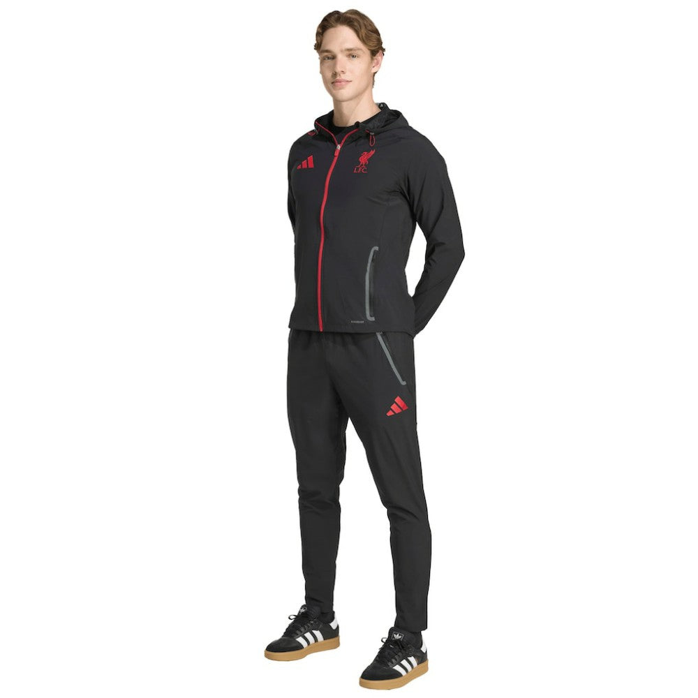 Liverpool 2025/26 Tiro Vis Tech Travel Pants Black - Adidas Discount