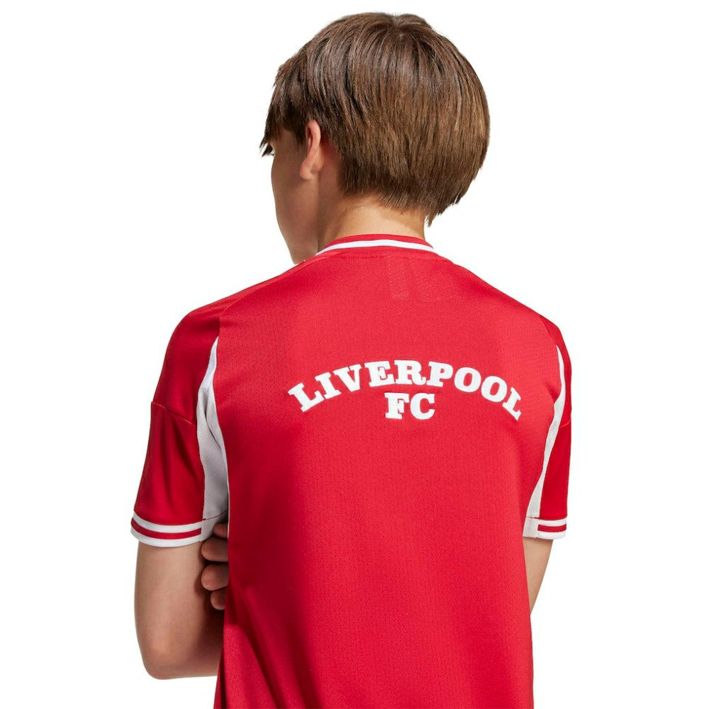 Liverpool Youth Full-Button Baseball Jersey Red - Adidas outlet