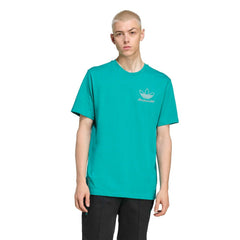 Liverpool Terrace Icons Collection Graphic T-Shirt Green - Adidas outlet