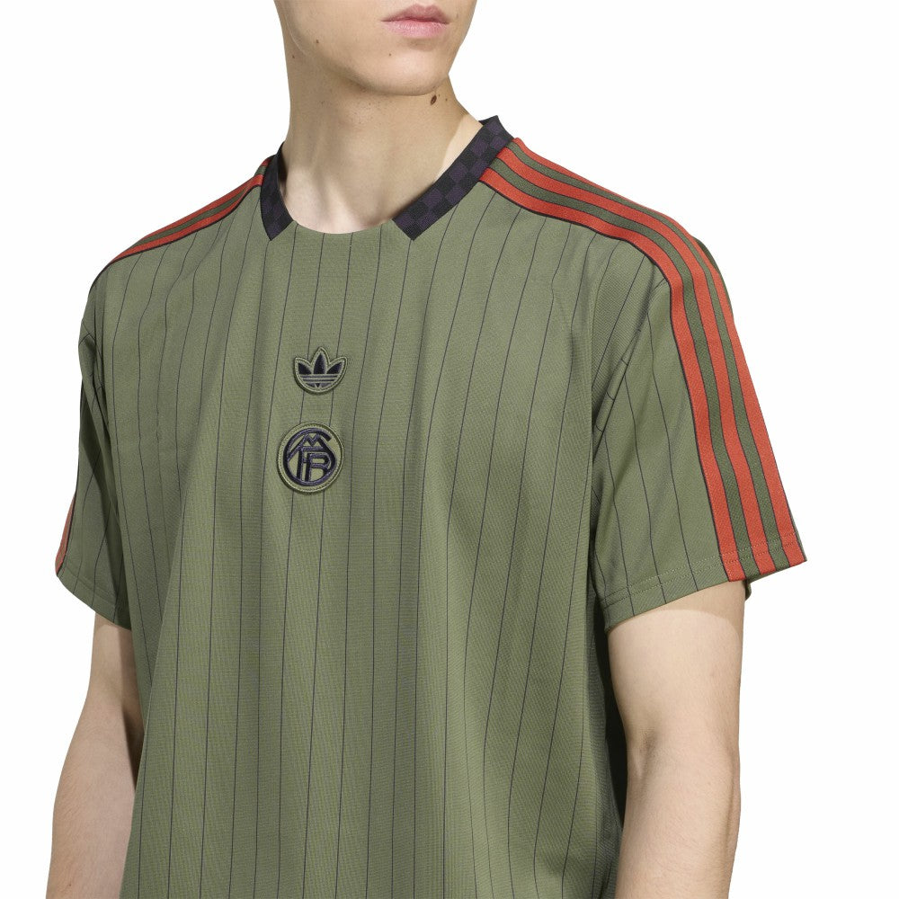 Bayern Munich Unisex Terrace Icons Jersey Green - Adidas