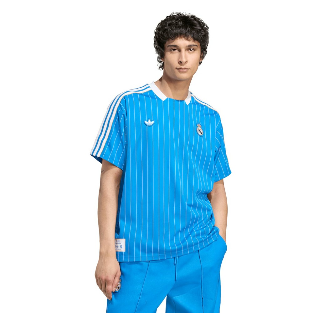 Real Madrid Unisex Terrace Icons Jersey Blue - Adidas
