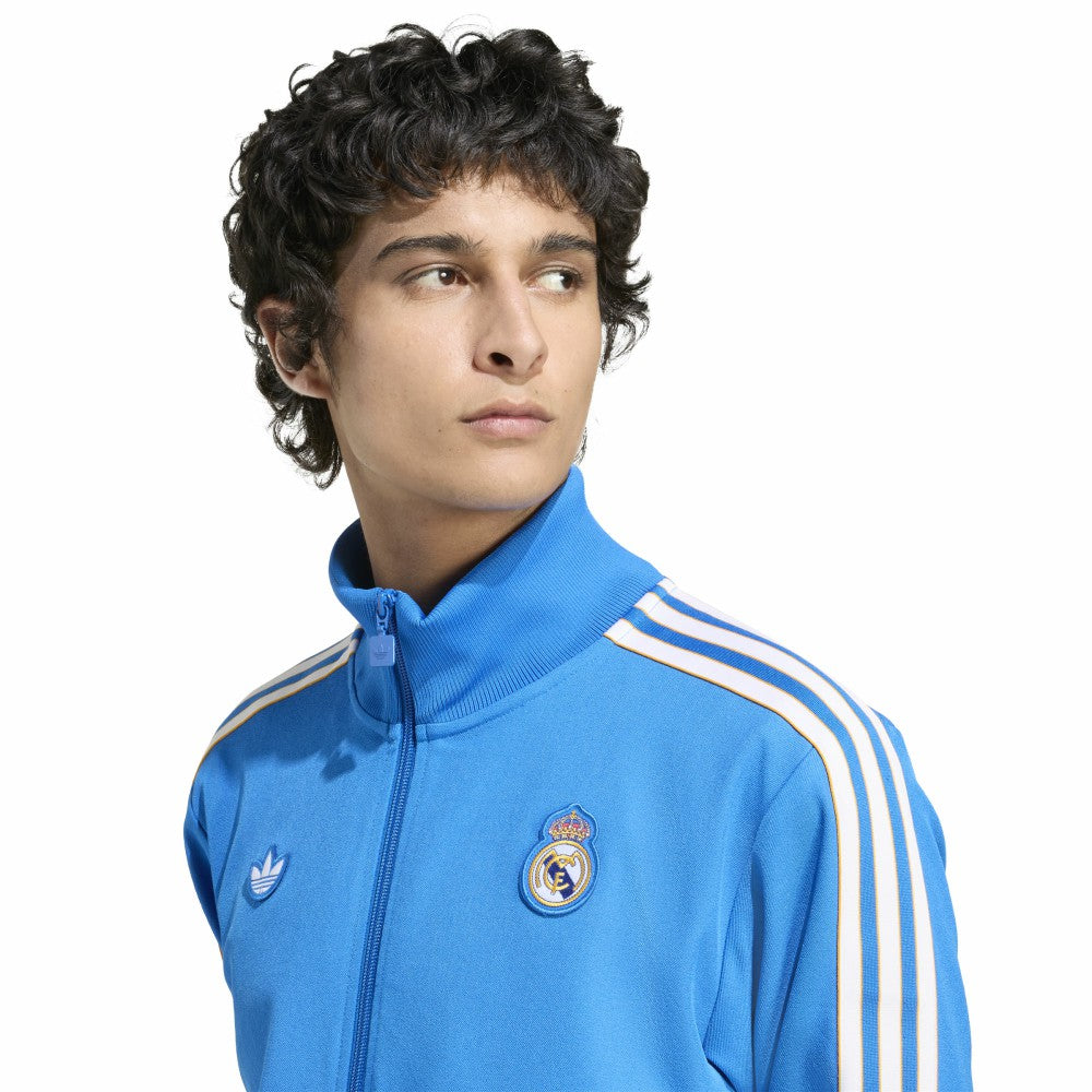 Real Madrid Terrace Icons Full-Zip Track Jacket Blue - Adidas Discount