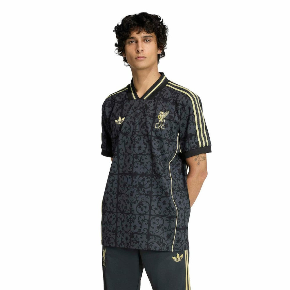 Liverpool Unisex Lifestyler Fashion Jersey Gray - Adidas cheap