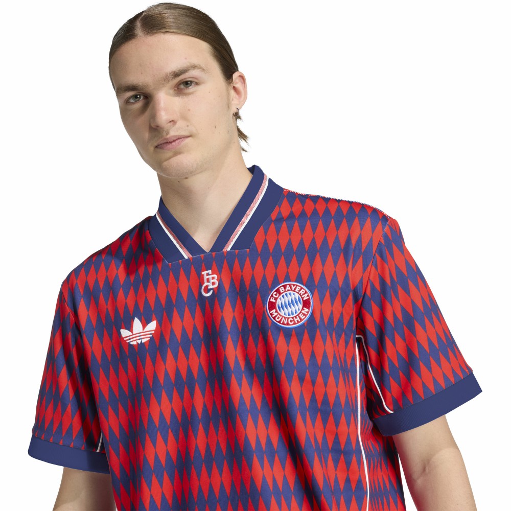 Bayern Munich Unisex Lifestyler Fashion Jersey Red - Adidas cheap