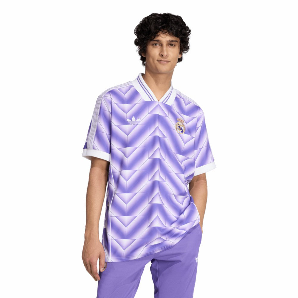 Real Madrid Unisex Lifestyler Fashion Jersey Purple - Adidas outlet