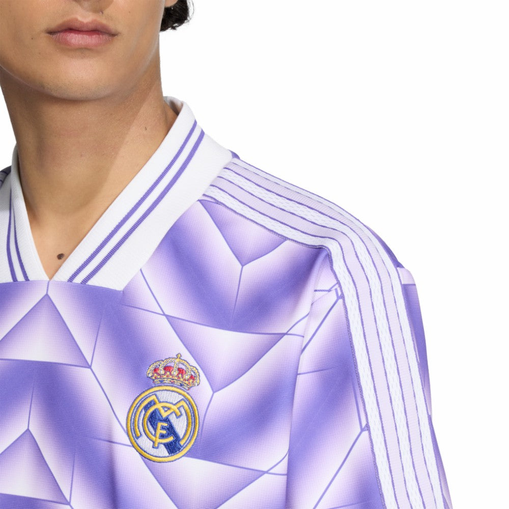 Real Madrid Unisex Lifestyler Fashion Jersey Purple - Adidas outlet