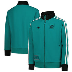 Liverpool Youth Terrace Icons Full-Zip Track Jacket Green - Adidas sale