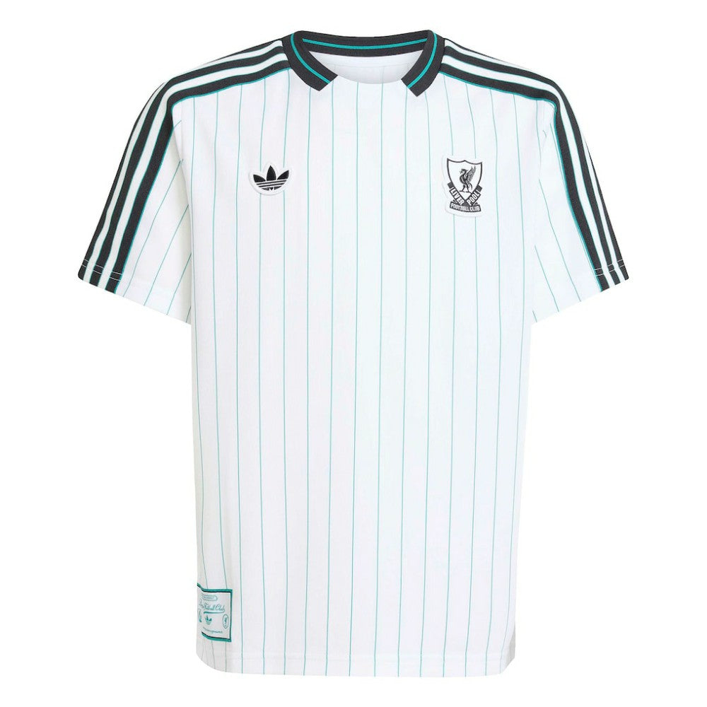 Liverpool Youth Terrace Icons Fashion Jersey White - Adidas outlet