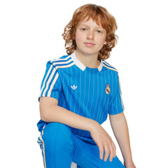 Real Madrid Youth Terrace Icons Jersey Blue - Adidas for sale