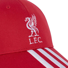 Liverpool Unisex Three-Stripe Dad Adjustable Hat Red - Adidas Discount