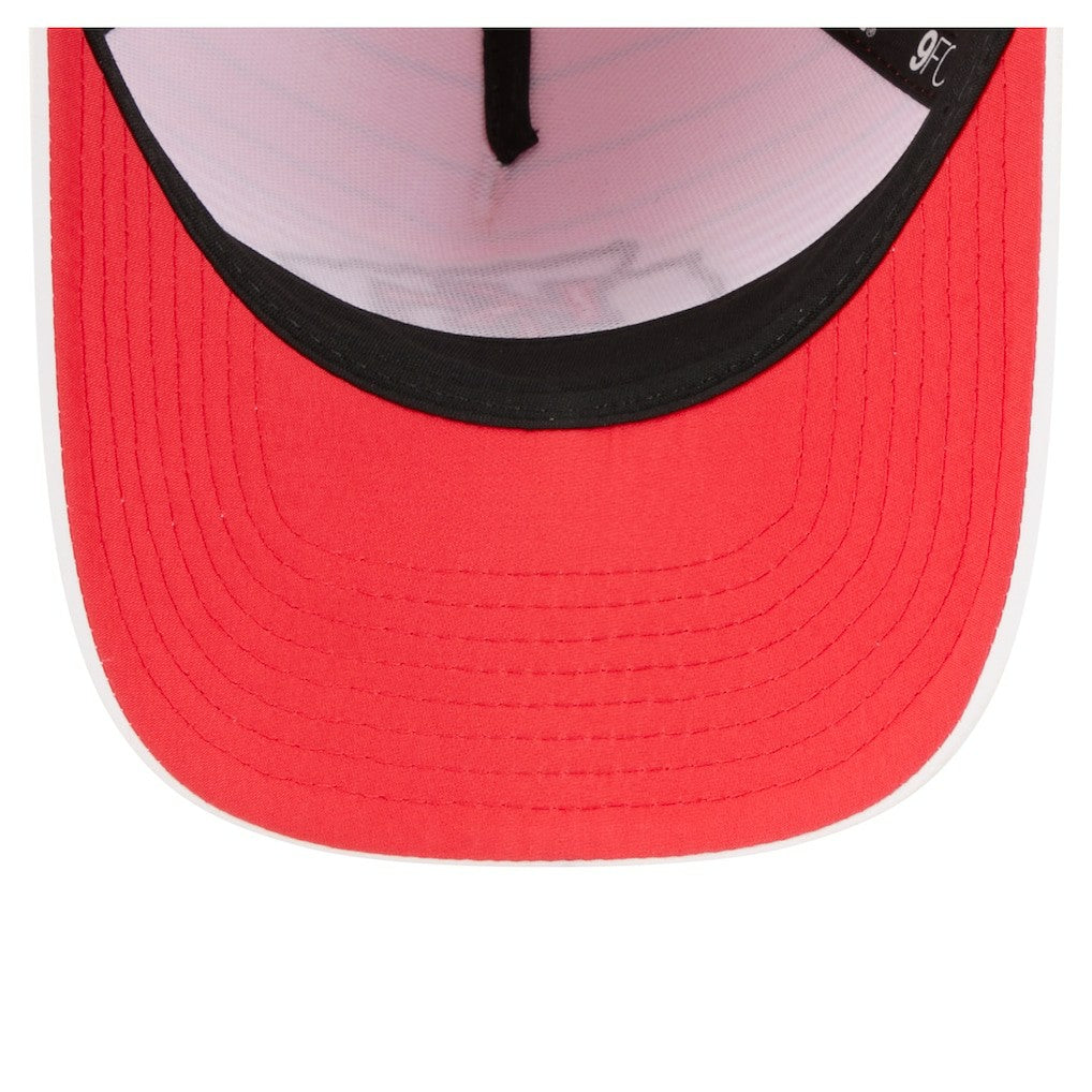 Kansas City Chiefs New Era Adventure Gradient 9FORTY M-Crown A-Frame Adjustable Hat White/Red