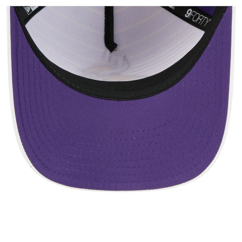 Minnesota Vikings New Era Adventure Gradient 9FORTY M-Crown A-Frame Adjustable Hat White/Purple