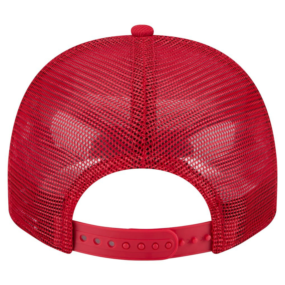San Francisco 49ers New Era Vintage Team Rope A-Frame Trucker 9FIFTY Snapback Hat Scarlet
