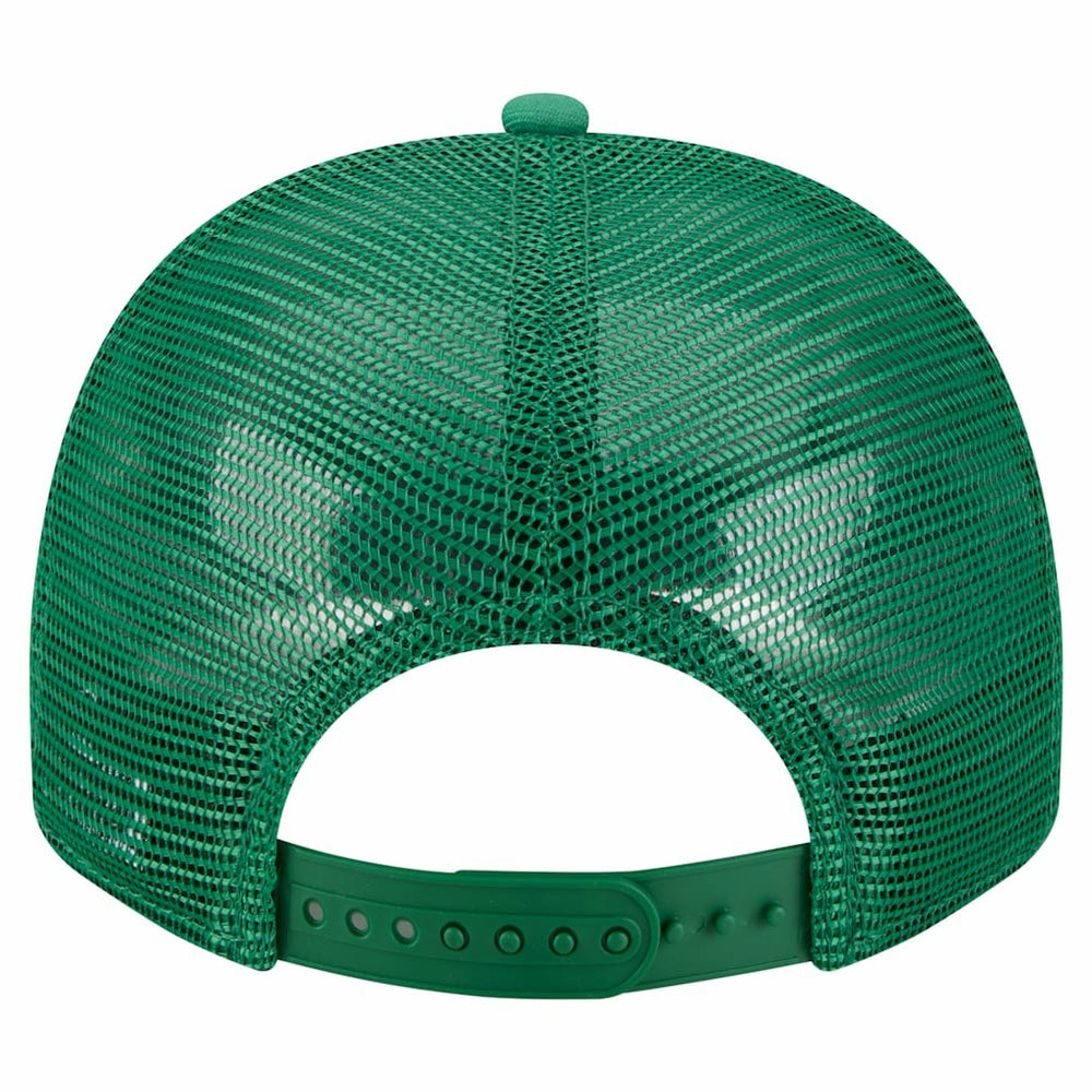 Philadelphia Eagles New Era Vintage Team Rope A-Frame Trucker 9FIFTY Snapback Hat Kelly Green