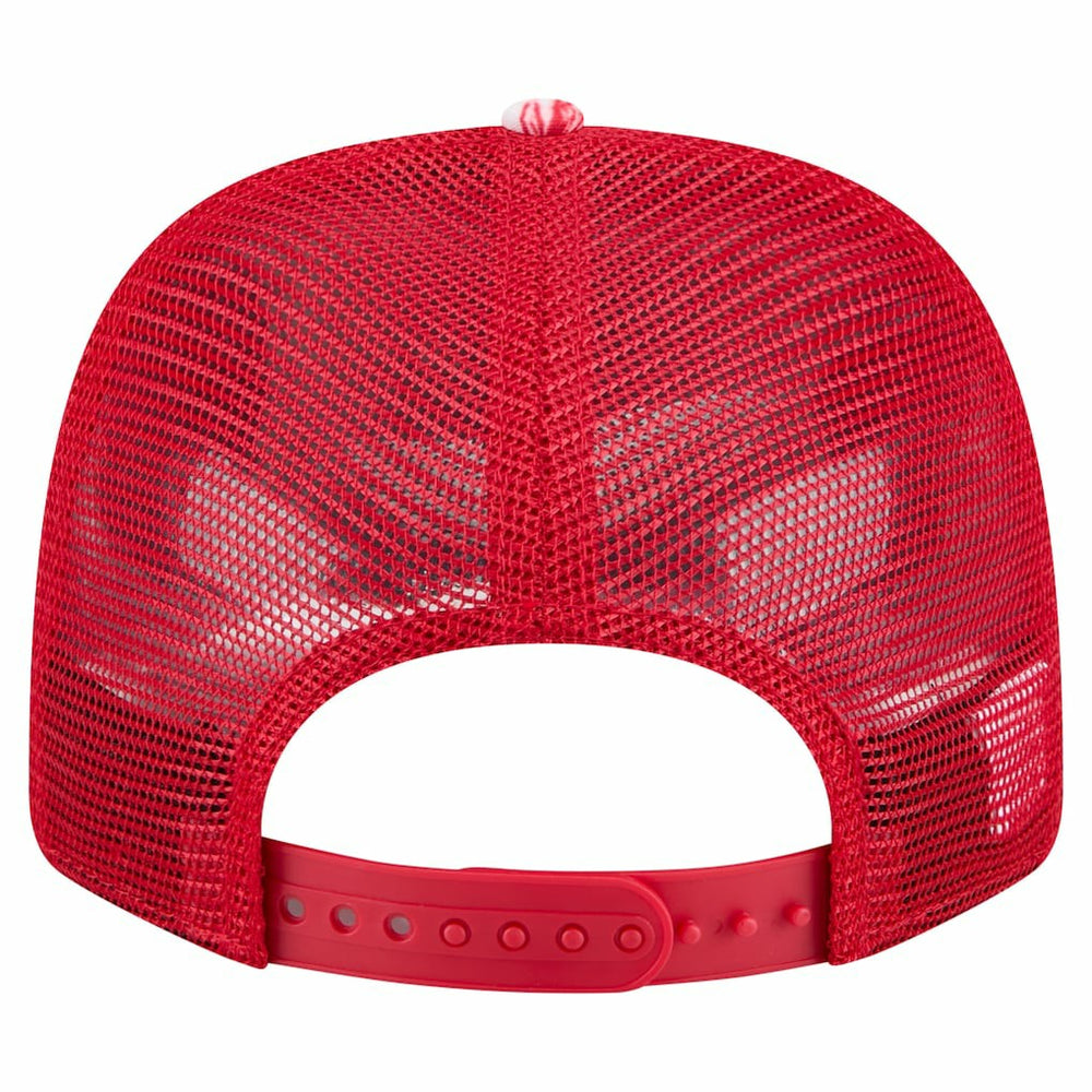 San Francisco 49ers New Era Hula 9SEVENTY Adjustable Trucker Hat Scarlet