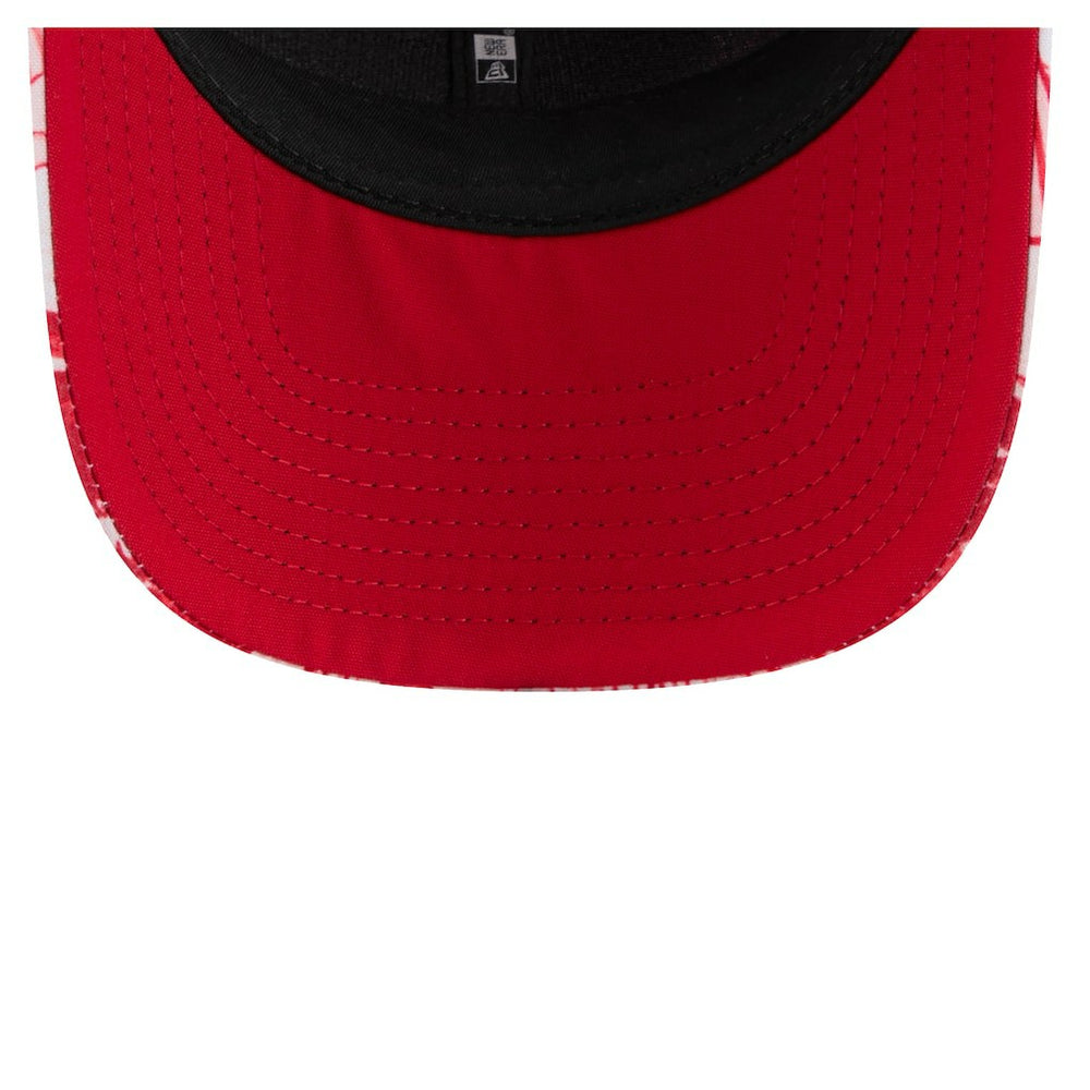 San Francisco 49ers New Era Hula 9SEVENTY Adjustable Trucker Hat Scarlet
