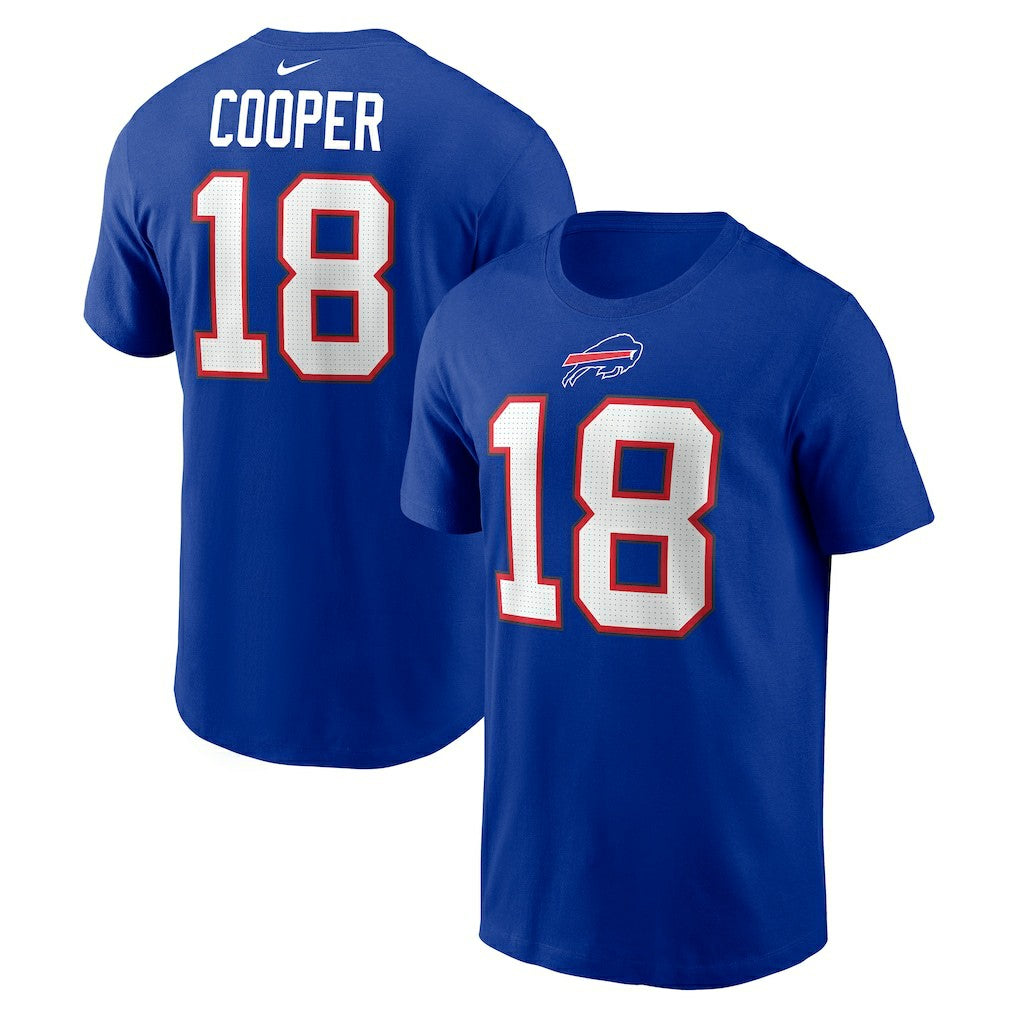 Nike Amari Cooper Buffalo Bills Name & Number T-Shirt Royal