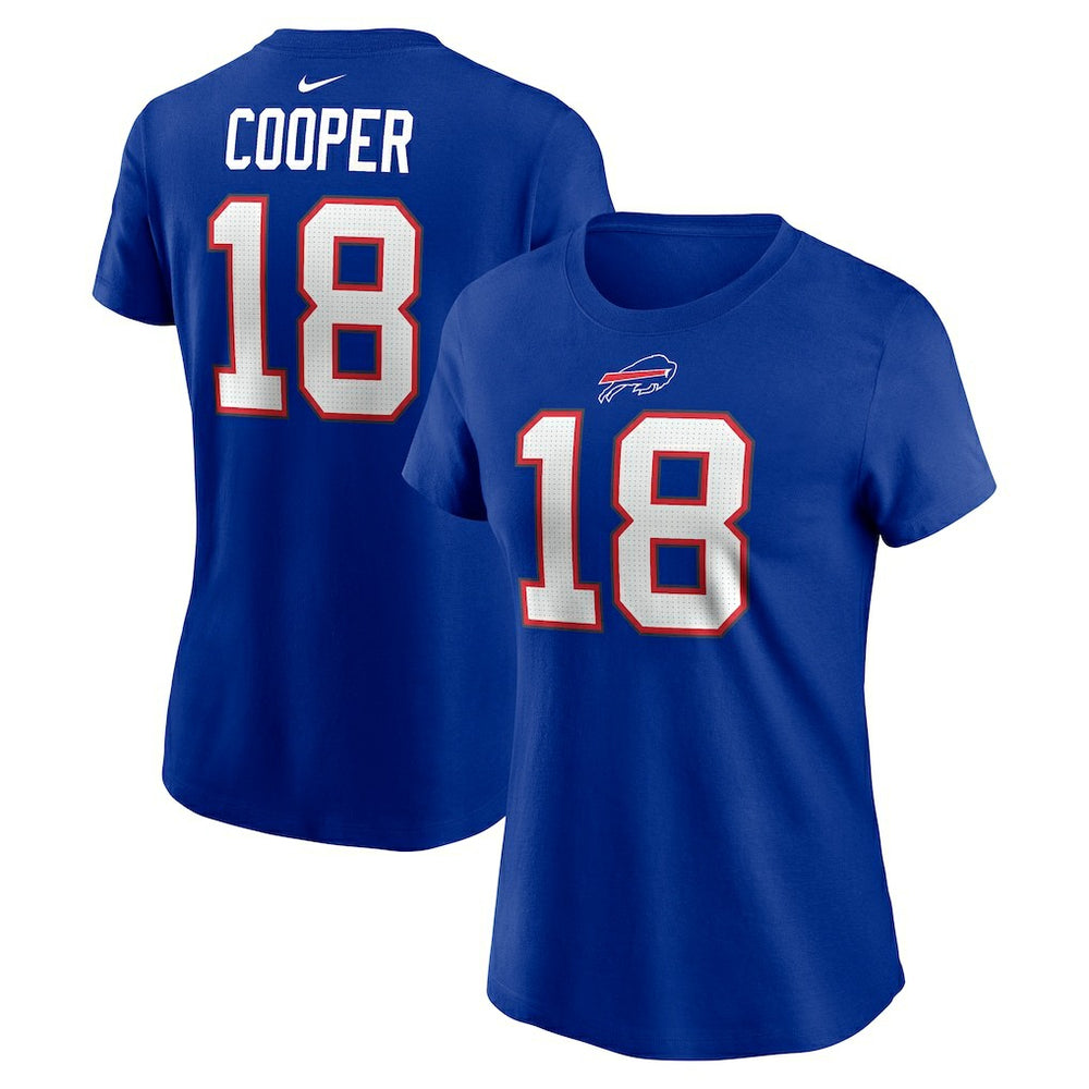 Nike Amari Cooper Buffalo Bills Women's Player Name & Number T-Shirt Royal
