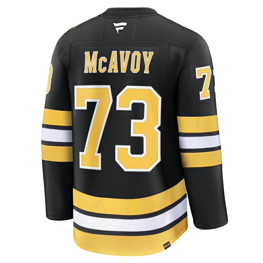 Charlie McAvoy Boston Bruins Fanatics Home Premium Player Jersey - Black - NHL 202458100
