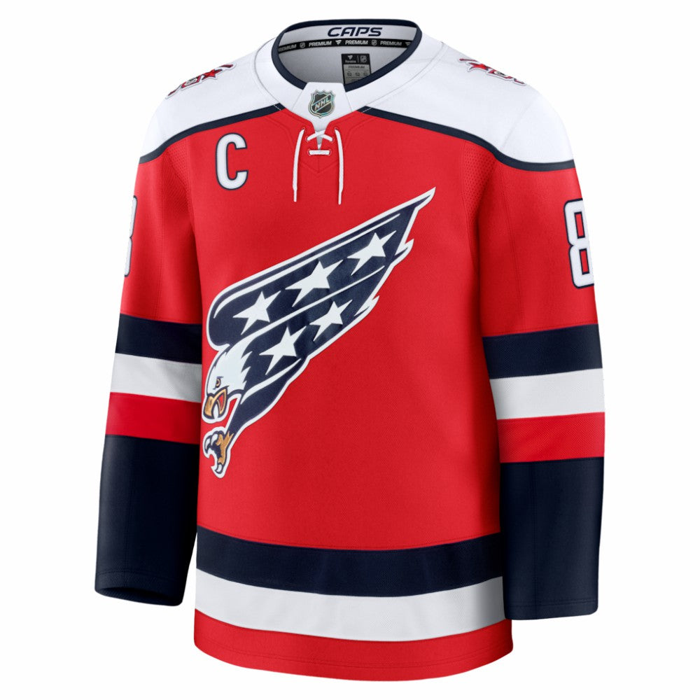 Alexander Ovechkin Washington Capitals Fanatics Alternate Premium Player Jersey - Red - NHL 202458107