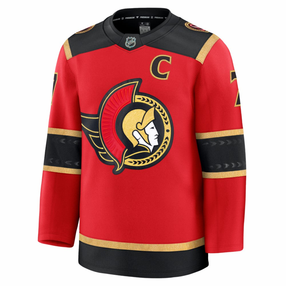 Brady Tkachuk Ottawa Senators Fanatics Alternate Premium Jersey - Red - NHL 202458153