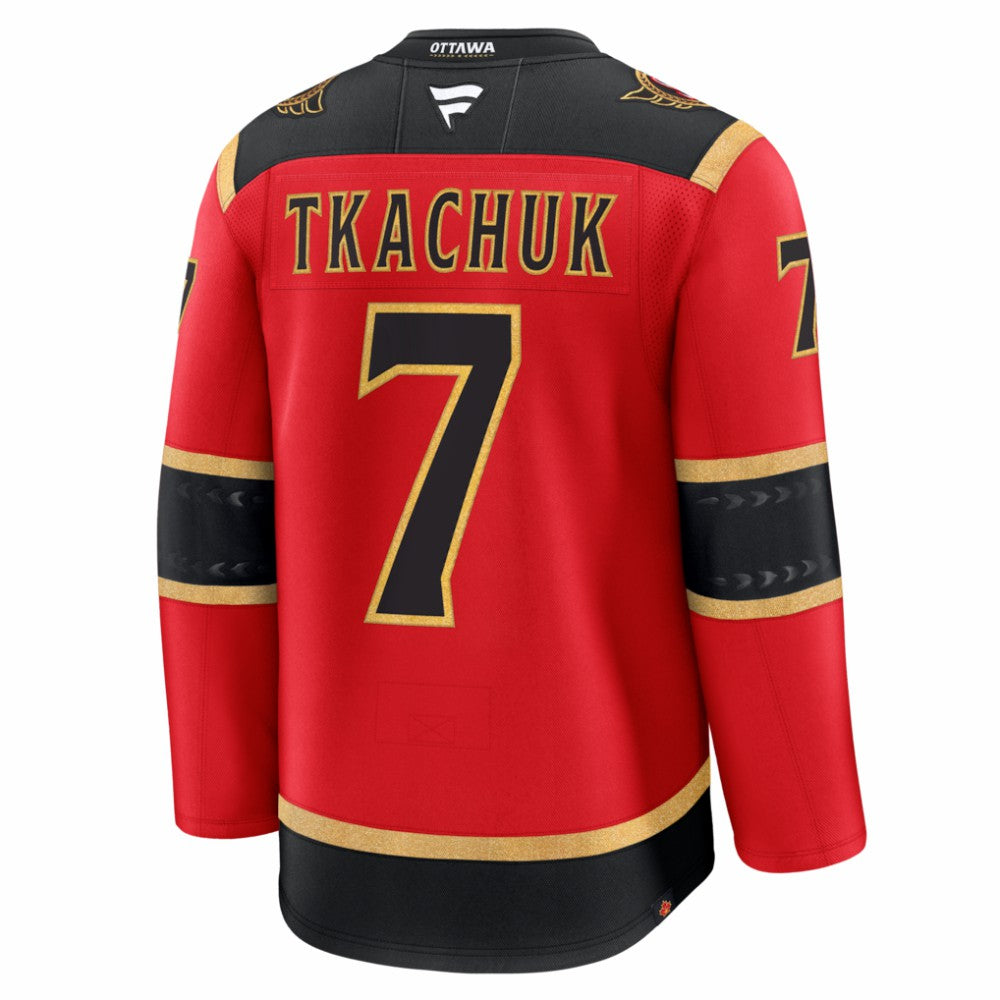 Brady Tkachuk Ottawa Senators Fanatics Alternate Premium Jersey - Red - NHL 202458153