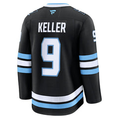 Clayton Keller Utah Mammoth Fanatics Home Premium Player Jersey - Black - NHL 202458171