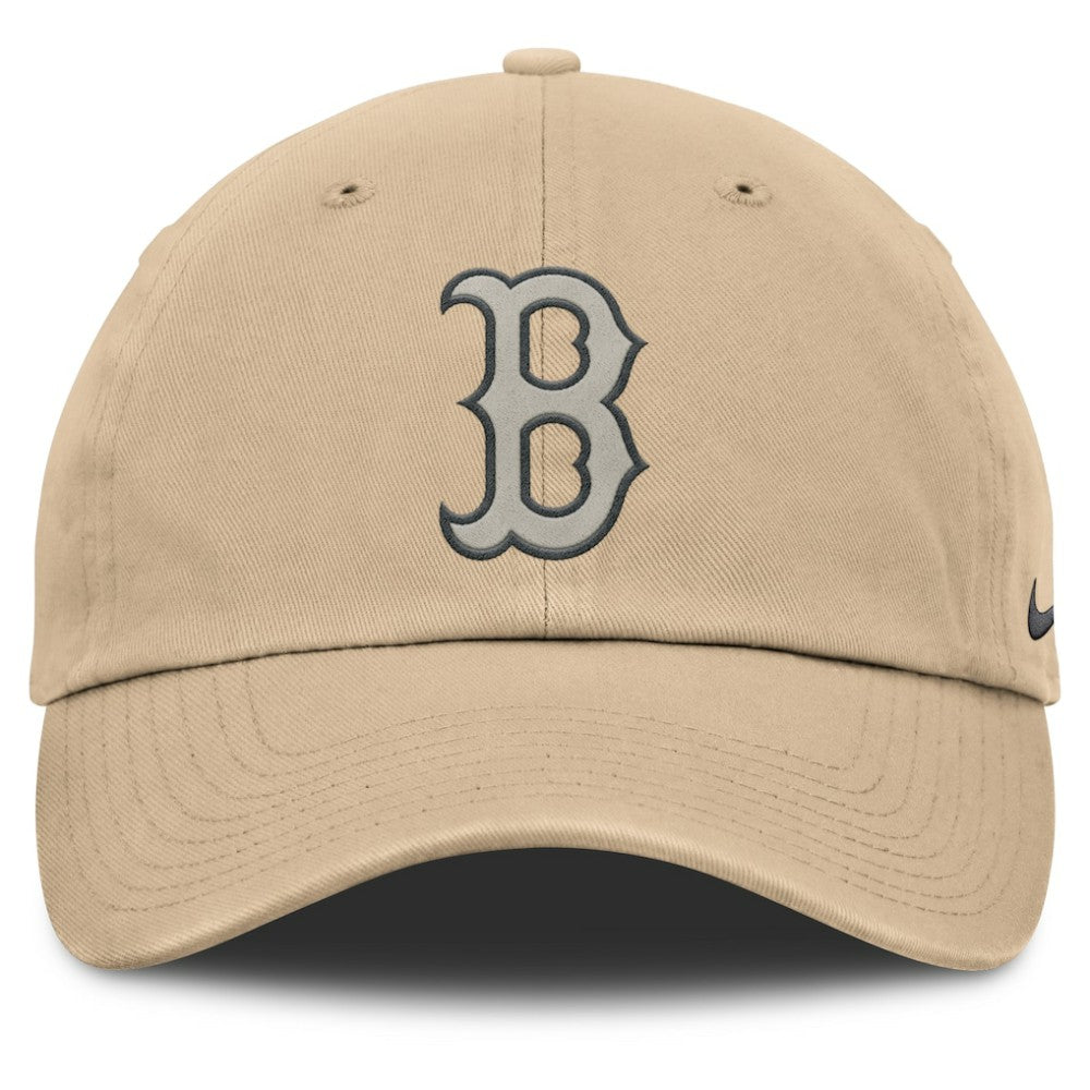 Boston Red Sox Nike Club Adjustable Hat - Khaki - Nike on Sale