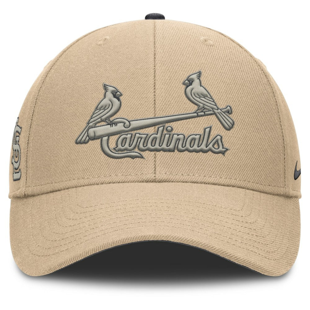 St. Louis Cardinals Nike Rise Adjustable Hat - Khaki - Nike Online