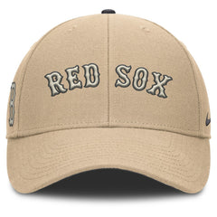 Boston Red Sox Nike Rise Adjustable Hat - Khaki - Nike on Sale