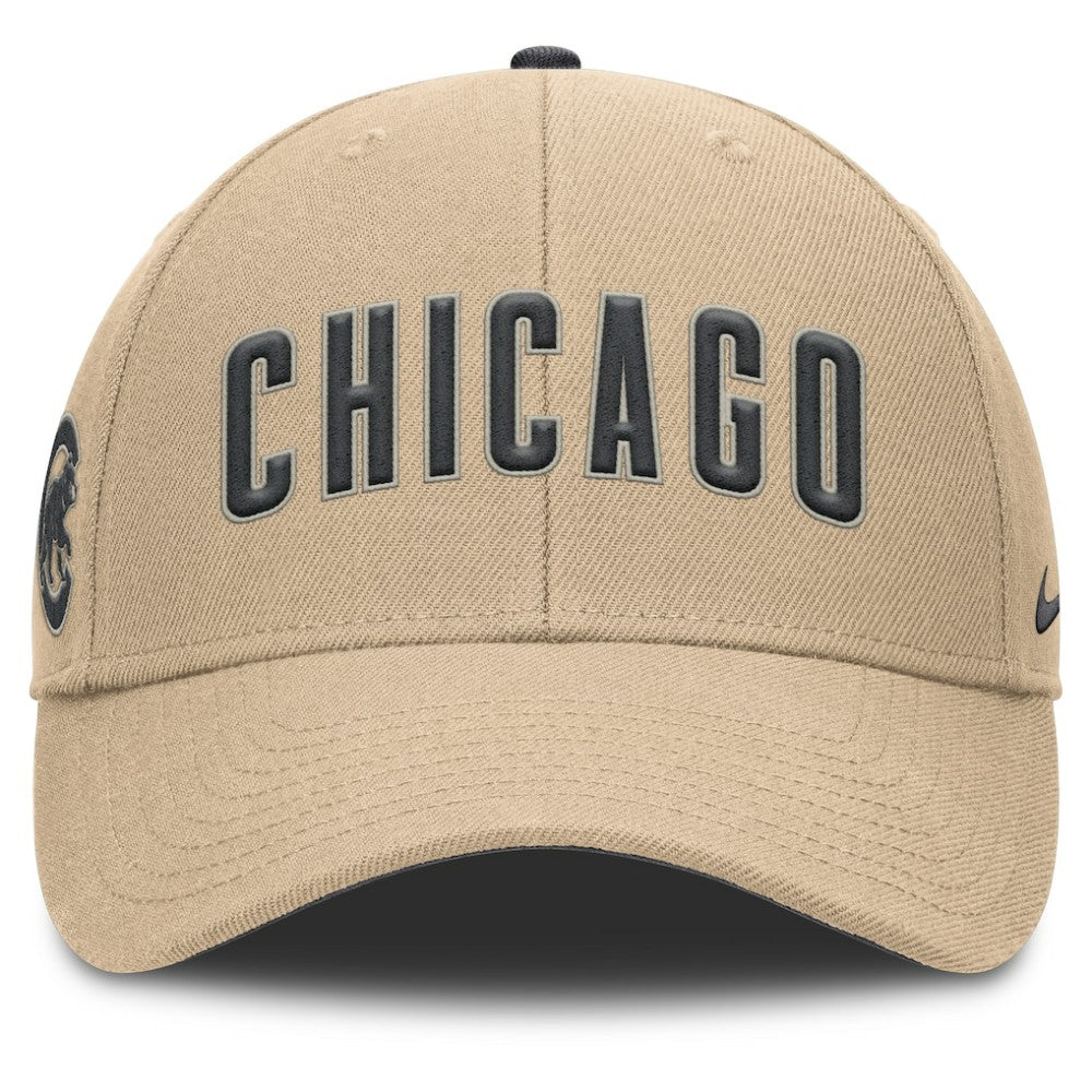 Chicago Cubs Nike Rise Adjustable Hat - Khaki - Nike Online