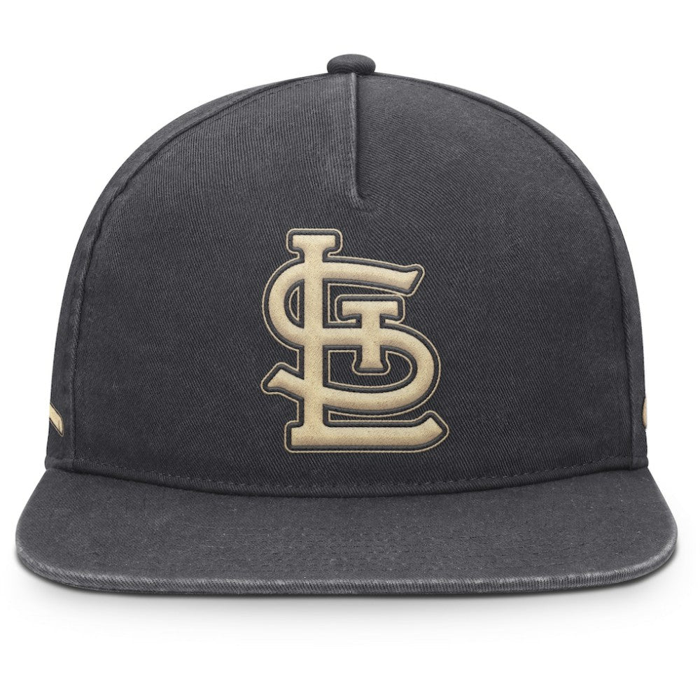 St. Louis Cardinals Nike Monotone Pro Adjustable Hat - Anthracite - Nike Online