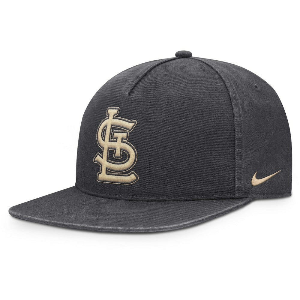 St. Louis Cardinals Nike Monotone Pro Adjustable Hat - Anthracite - Nike Online