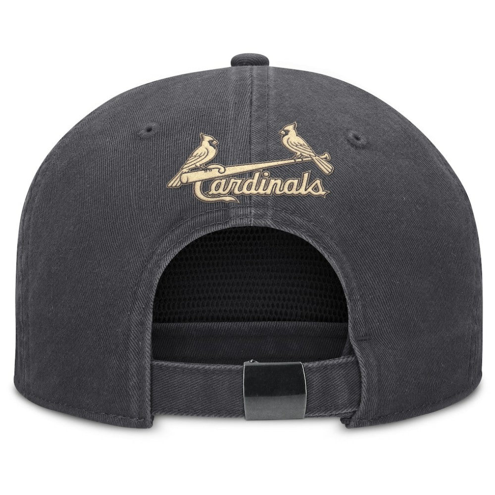 St. Louis Cardinals Nike Monotone Pro Adjustable Hat - Anthracite - Nike Online