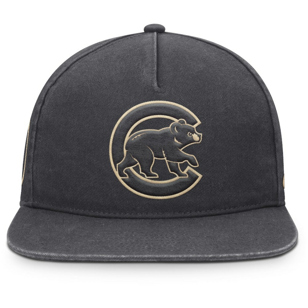 Chicago Cubs Nike Monotone Pro Adjustable Hat - Anthracite - Nike Lifestyle